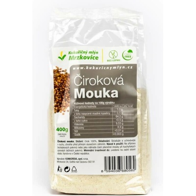 Kukuřičný mlýn Čiroková mouka hladká 400 g