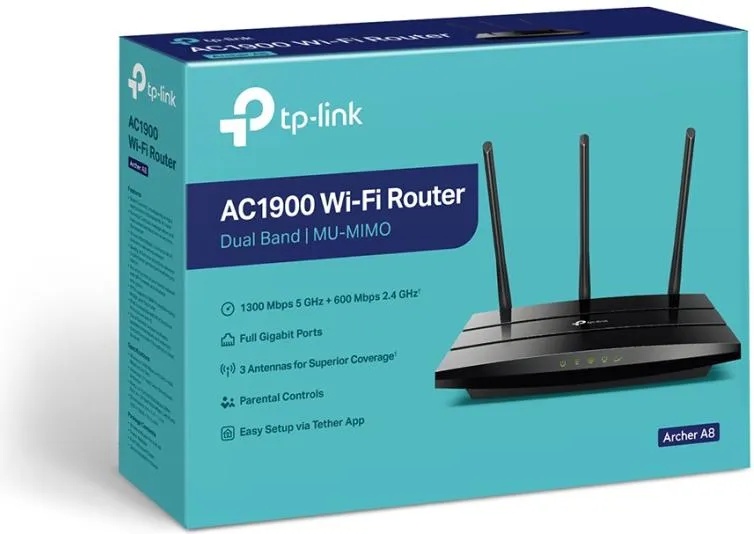 TP-Link Archer A8 AC1900