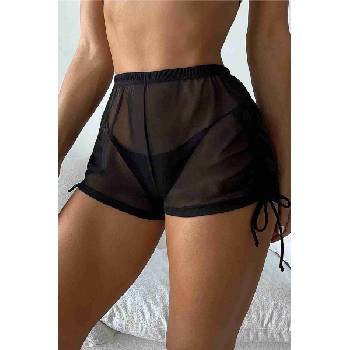 Base Плажни шорти от тюл - Черни #385895 (385895_Черно)