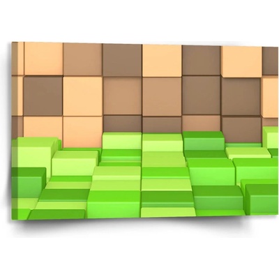 Sablio Obraz Blocks 3D Varianta: 120x80cm