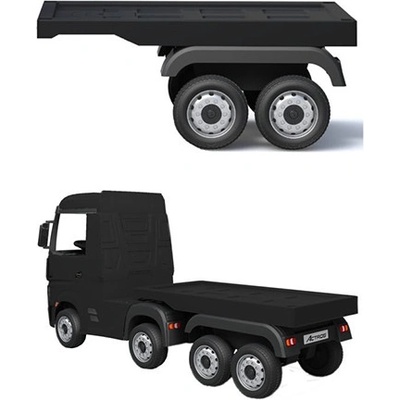 Megacar Náves k detskému kamiónu Mercedes Actros HL358 čierny