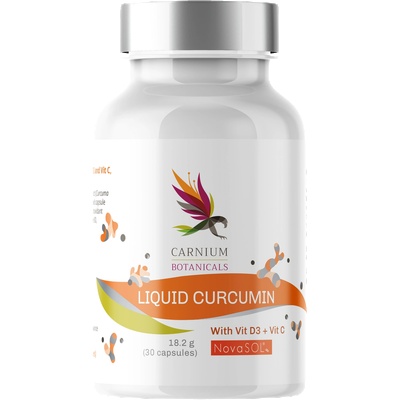 Carnium Botanicals Liquid Curcumin - 30 капсули