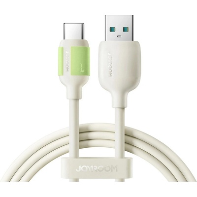 Joyroom S-A53 3A USB-A - USB-C s fluorescenčnou koncovkou 1,2m béžový
