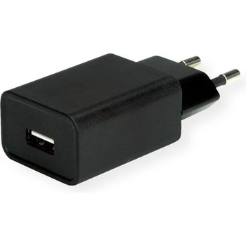 VALUE Стенно зарядно устройство, 1x USB-A, 18W, черно 19.99. 1092-10 (19.99.1092-10)
