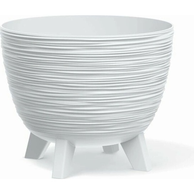 Prosperplast Kvetináč FURA I biely, 23,6 cm