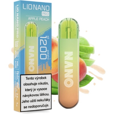 Lio Nano PRO Apple Peach 16 mg 1200 poťahov