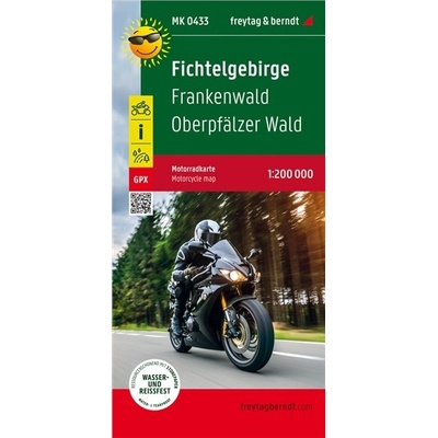Motomapa Smrčiny - Franský les - Oberpfälzer Wald