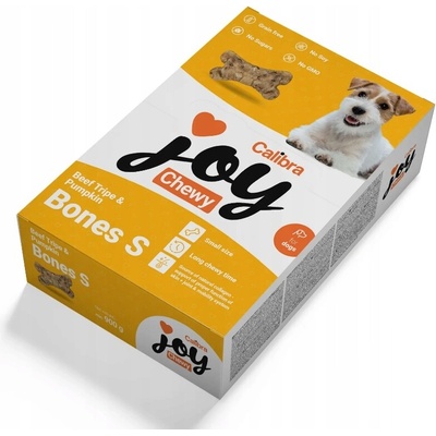 Calibra Joy Dog Žvýkací kosti s hovězími dršťkami a dýní pro psy S 900 g