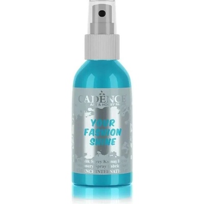 Perleťový sprej na tmavý textil 100 ml světle modrá