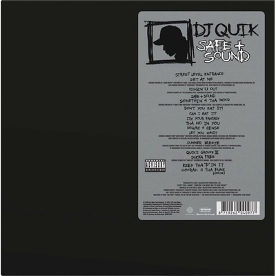 DJ Quik: Safe + Sound (Coloured Red Vinyl, Anniversary Edition) - Vinyl 2 LP
