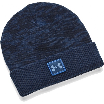 Under Armour UA Graphic Knit Beanie detská čiapka tmavomodrá