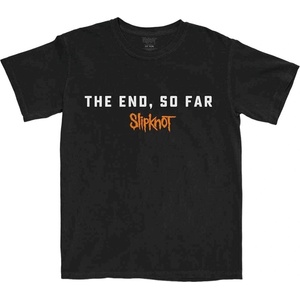 Slipknot The End, So Far Album Cover Back Print Black S Риза (SKTS85MB01)