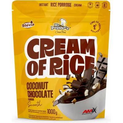 Amix Mr.Poppers Cream Of Rice Double Chocolate 1 kg