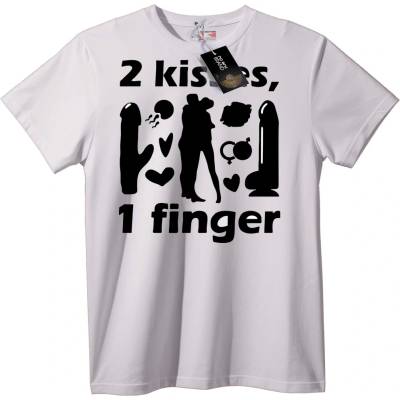 NOONEBRAND 2 поцелуя, 1 пръст - 5XL, Black