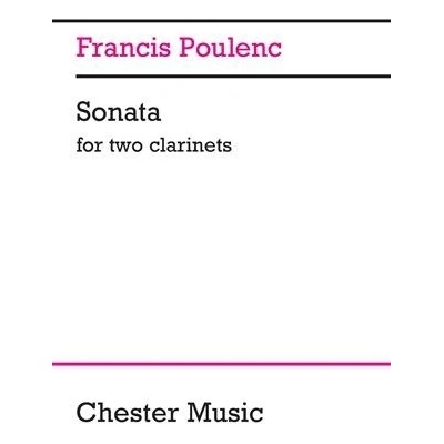 Sonata for two clarinets skladba pre dva klarinety Bb + A