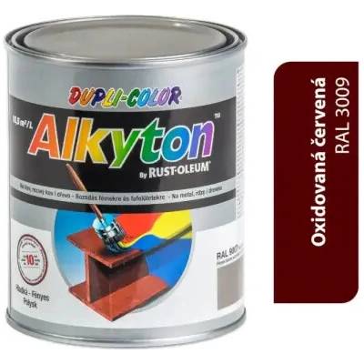 Alkyton 2v1 bez základu lesklá 5 l oxidovaná červená