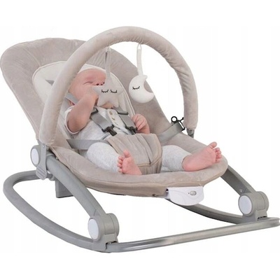 Houpátko s vibracemi Bo Jungle 0-18 kg Taupe