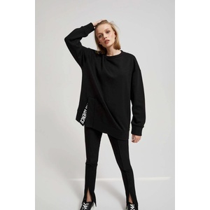 Moodo Oversize суитшърт с надпис Moodo Moodo | Cheren | ЖЕНИ | XS