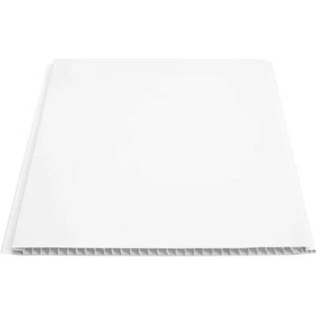 Image 1 of ПВЦ ЛАМПЕРИЯ DECOLINE МАТ БЕЗ ФУГА 25см 4000x8мм БЯЛА*** (P25.600.80W)