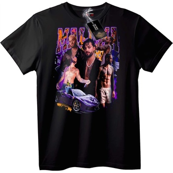 NOONEBRAND Тениска в стил Мафия - XL, Black