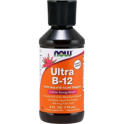 Now Foods Vitamín B-12 Ultra Liquid 118 ml