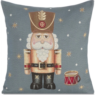 Eurofirany Vianočná gobelínová NUTCRACKER1 45 x 45 CM