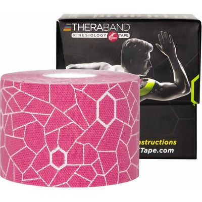 TheraBand Kinesiology Tape ružová 5 cm x 5 m