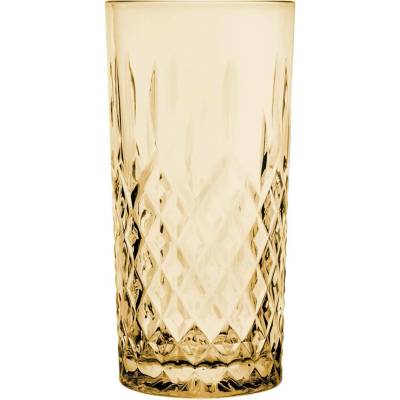 Clay Skleněná nápojová sklenička Water Yellow M - re & Eef 300 ml