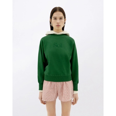 Thinking MU Green Sweatshirt Sun Type Bonnie DILL