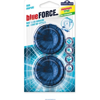 General Fresh Blue Force WC tableta do nádržky ocean 2 x 40 g