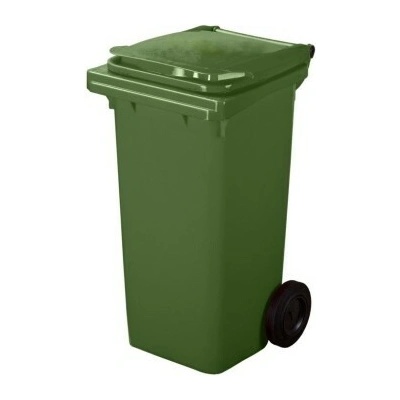 VAKOmobiliář Plastová popelnice Zelená 240 l
