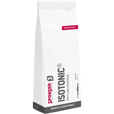 Sponser Торбичка за презареждане с изотоничен разтвор - peach