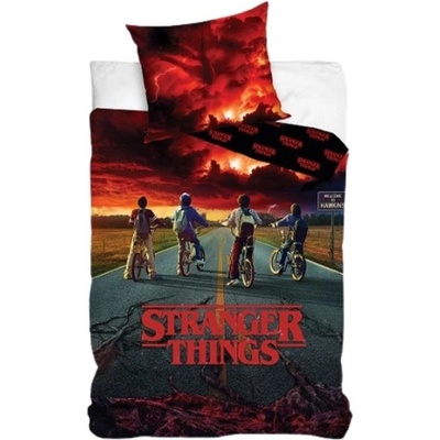 Carbotex obojstranné obliečky STRANGER THINGS 140x200 70x90