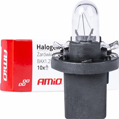 AMiO B8.5D 12V 8.5W BAX1.2W white 10 ks
