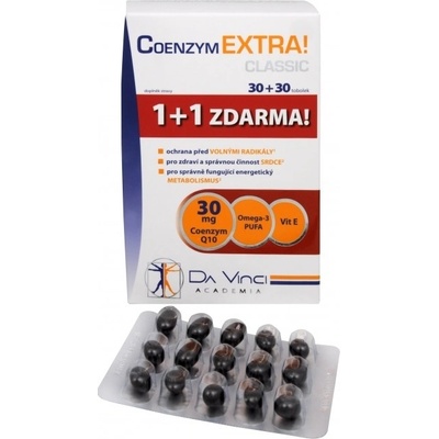 DaVinci Coenzym Extra Classic 30 mg 30 tablet