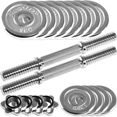 MOVIT 9509 Činkový set chrom 30 kg
