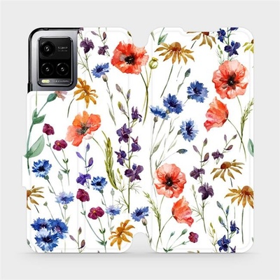 Mobiwear Flip Vivo Y33s MP04S Luční kvítí