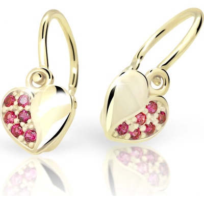 Cutie Jewellery dětské zlaté C2160Z Tcf Red