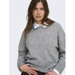 ONLY Дамски пуловер ALIVIA grey melange ONLY | Siv | ЖЕНИ | XS