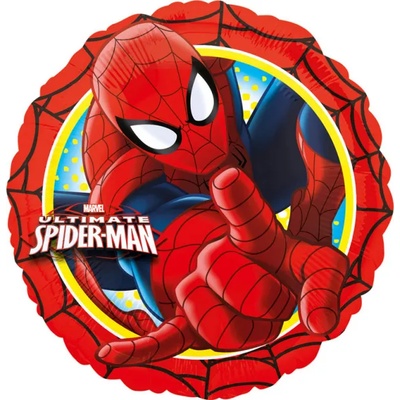 Amscan Фолиев балон - Ultimate Spiderman, кръг 43см