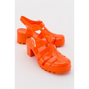 Moda Trend Дамски плажни сандали - Оранжеви #381824 (381824_Оранжев)