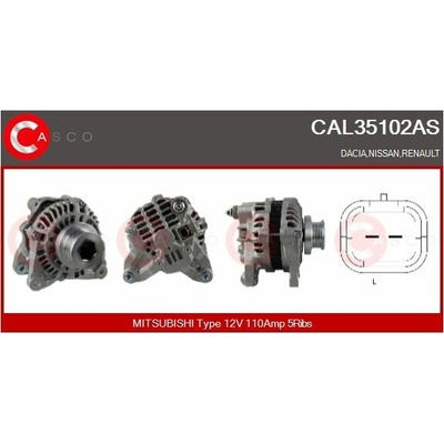 generátor CASCO CAL35102AS