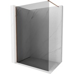 Mexen Kioto-X душ параван Walk-in 160 x 200 см, графит 10 мм, розово злато - 800-160-101-60-40-X (800-160-101-60-40-X)