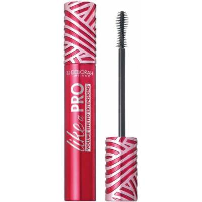 Deborah Milano Řasenka pro objem Like a Pro black 12 ml