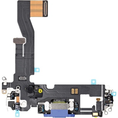 AppleKing nabíjací a audio flex konektor pre Apple iPhone 12 - modrá
