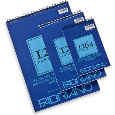 Fabriano 1264 Mix-Media 19100643, A4 300g, 30 listů kroužková vazba
