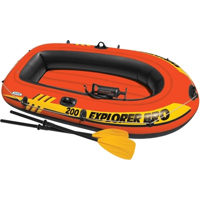 Intex Explorer Pro 200 Надуваема лодка с гребла и помпа 58357NP (3202720)