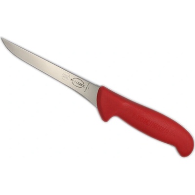 F. Dick - Nůž vykosťovací 15 cm, úzká čepel, červený