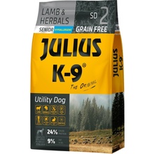 Julius K9 Grain Free Senior Utility Dog Lamb & Herbals 10 kg