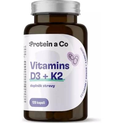 Protein a Co Vitamín D3 + K2 120 tabliet